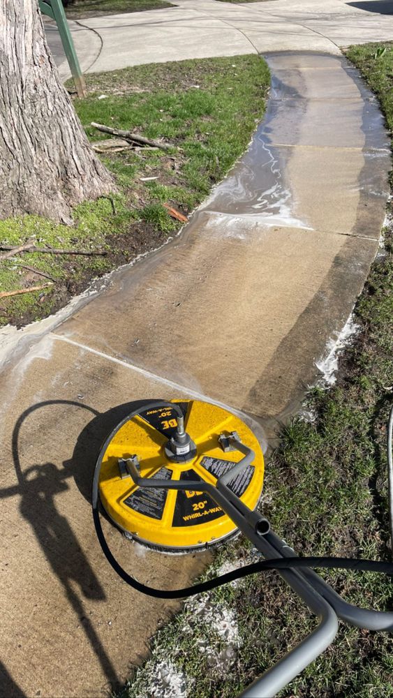 Our Driveway and Sidewalk Cleaning service will remove years of built-up dirt, grime, and stains using powerful pressure washing techniques, leaving your property looking fresh and well-maintained. for Power Washing 219 in Saint John, IN