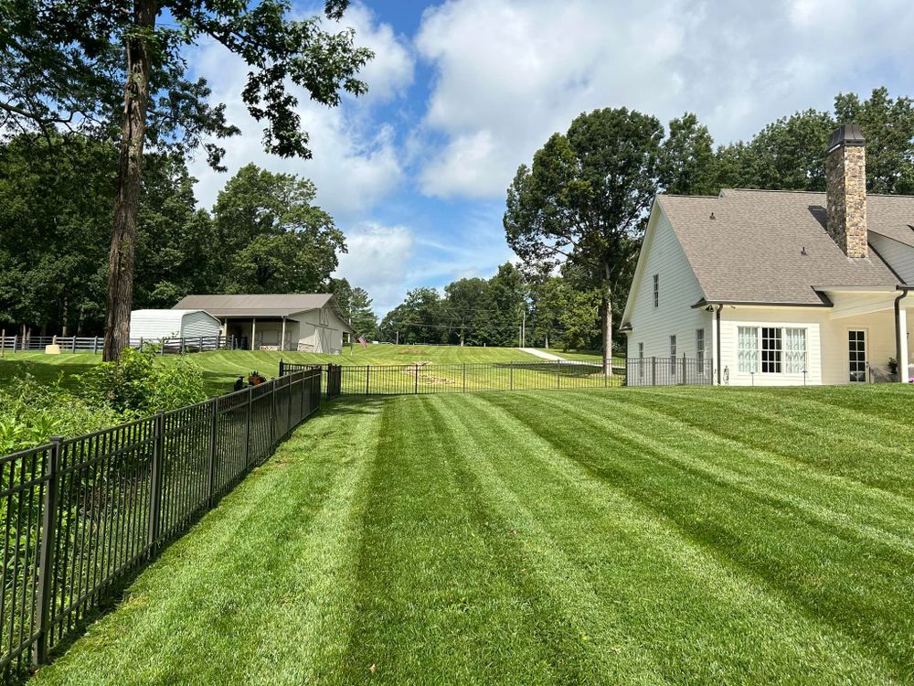 Enhance your lawn's appearance with our expert mowing services. Our precise, efficient care ensures a perfectly manicured yard, promoting healthy growth and enhancing curb appeal for your home's outdoor space. for ValleyScapes Landscaping in Walden, TN