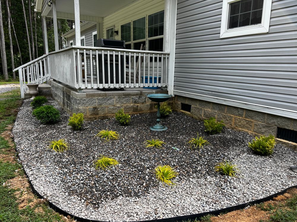 Landscaping for KM Landworks in Moncure ,  NC