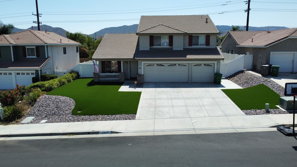 Drone Photos for Aidan Jade Landscaping in Riverside County, CA