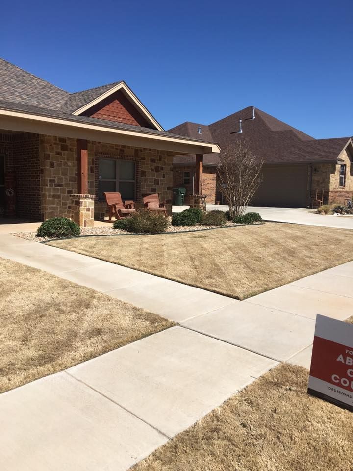 Hardscaping for Elite Horizons in Abilene, TX