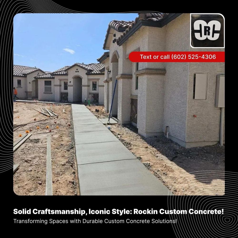 instagram for Rockin Custom Concrete  in Litchfield Park, AZ