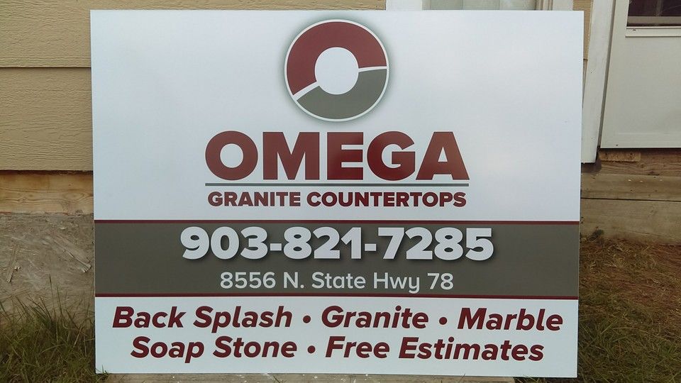 Our Best Work for Omega Granite LLC in Ravenna, TX