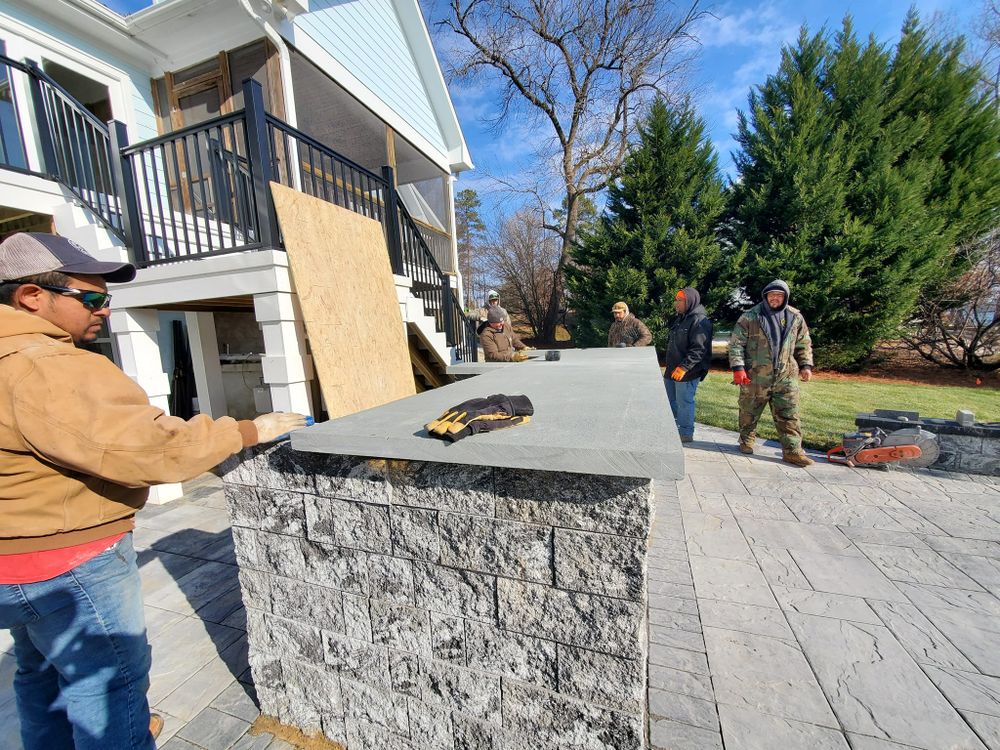 RA Lawn Care, Landscape & Hardscape team in Littleton, NC - people or person