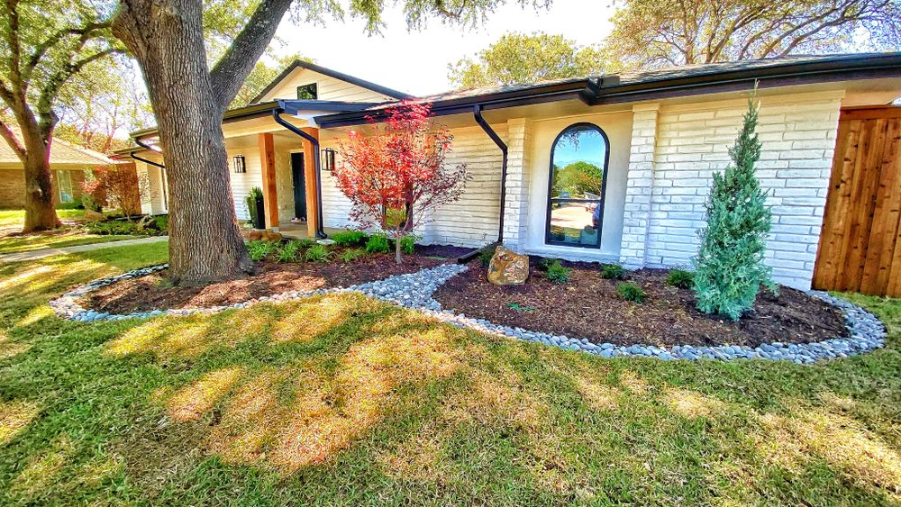 Turf & Landscaping for Walker Custom Exteriors in Dallas, TX