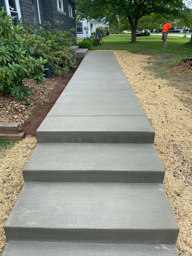 Our skilled team at [Company Name] offers professional and efficient Step Installation services tailored to your home's needs. Enhance the aesthetic appeal and functionality of your outdoor space today! for Markey Masonry LLC in Phoenixville, PA