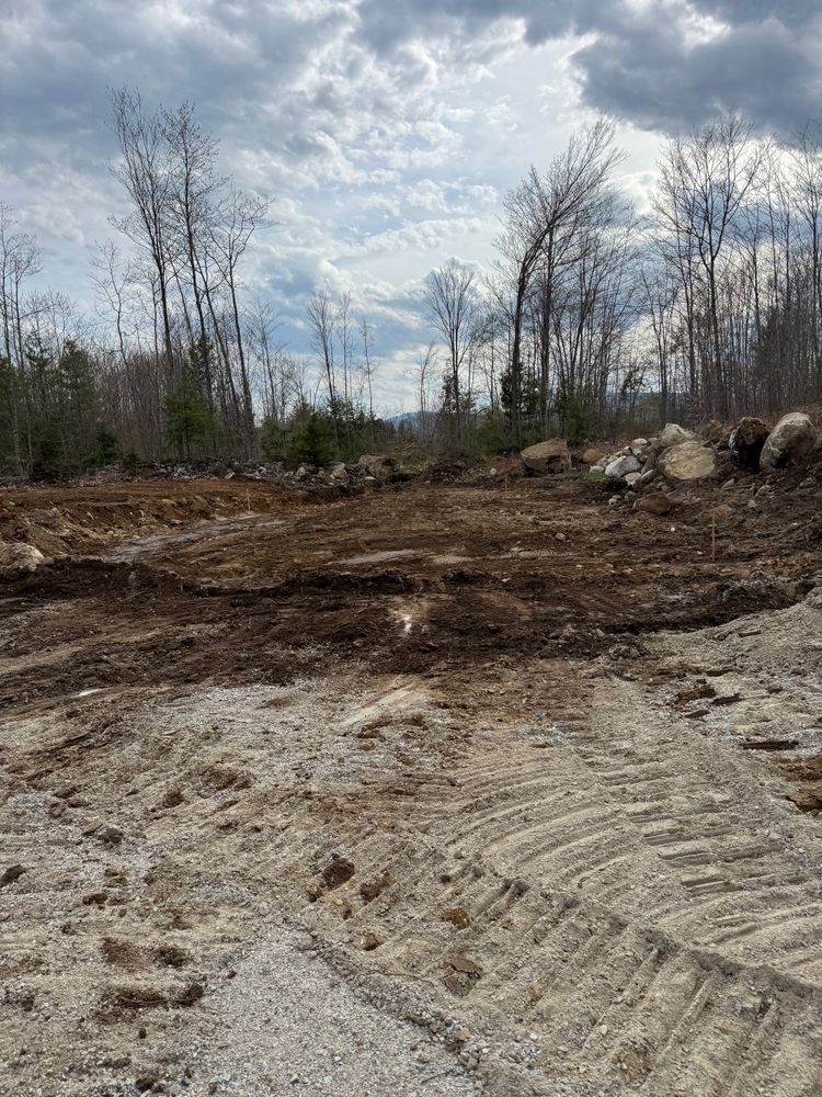 Lot Clearing for AFH Earthworks in Madison, NH