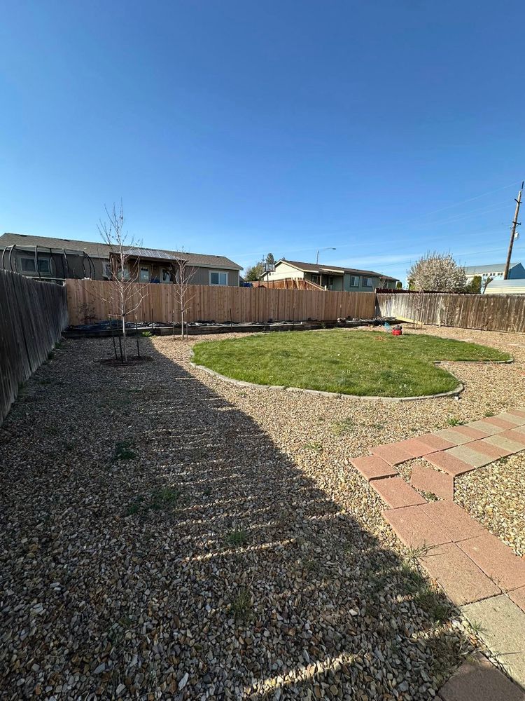 Outdoor Spaces for Double RR Construction in Madras, OR