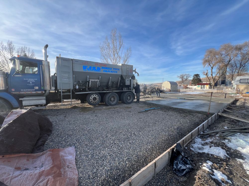 All Photos for Ward Mobile Pour Concrete in Tremonton, UT