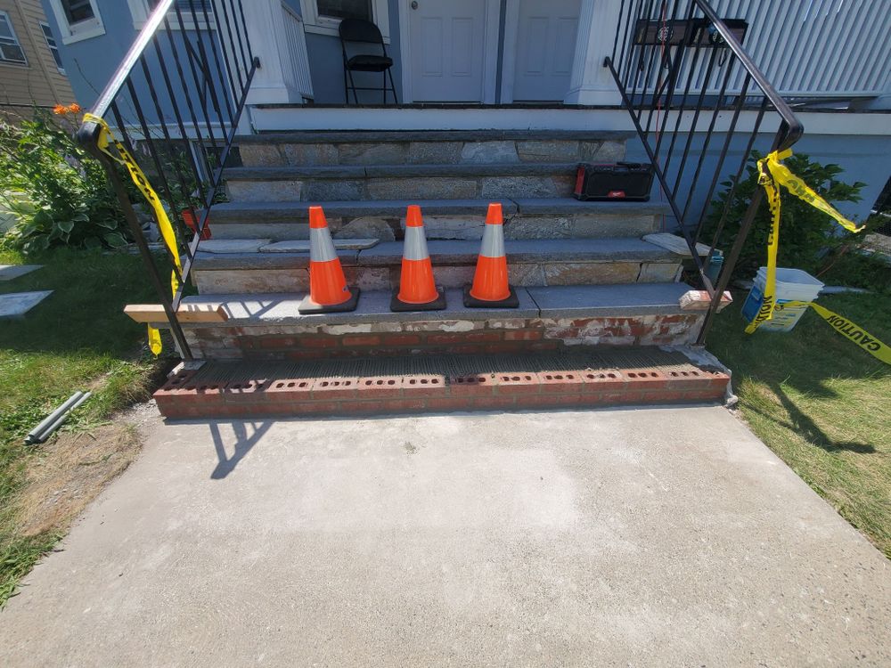Masonry for James T. Coughlan Restoration in Brockton, MA