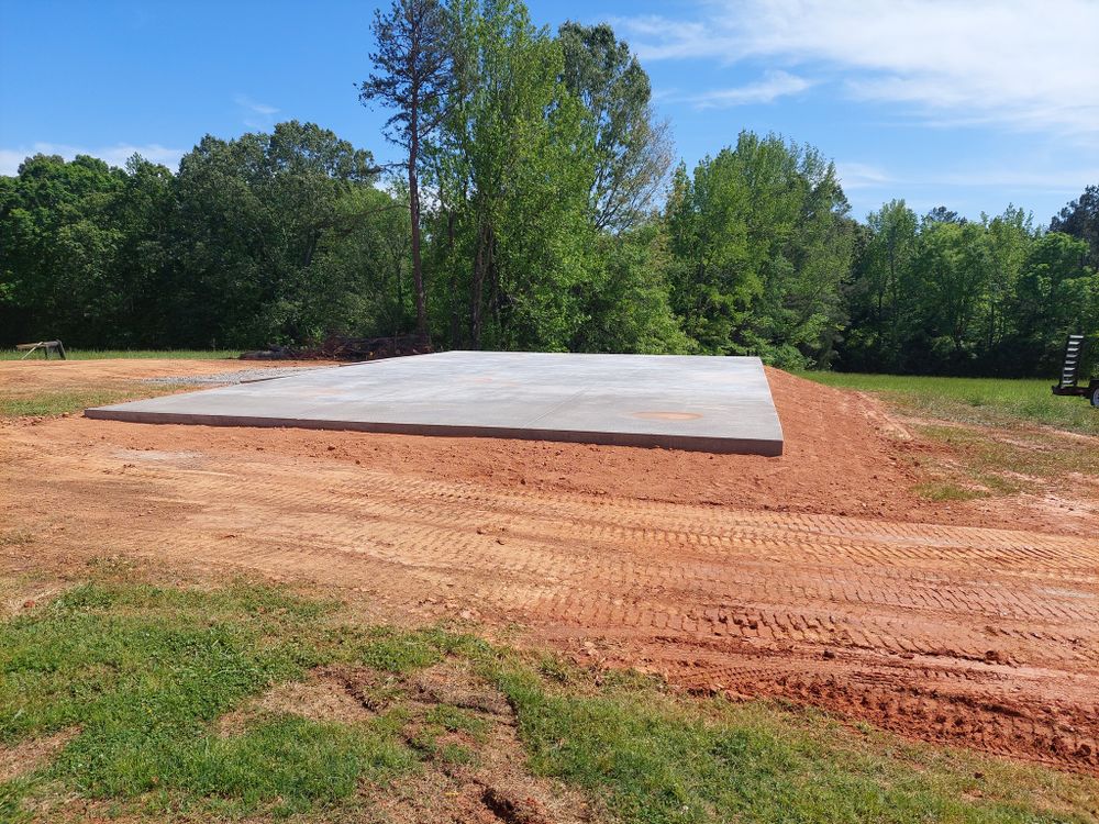 Concrete for T&J Concrete in Anderson, SC