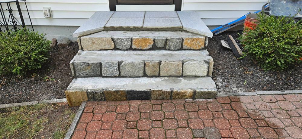 Patio Design & Construction for BC Landscaping Masonry in Amesbury, MA