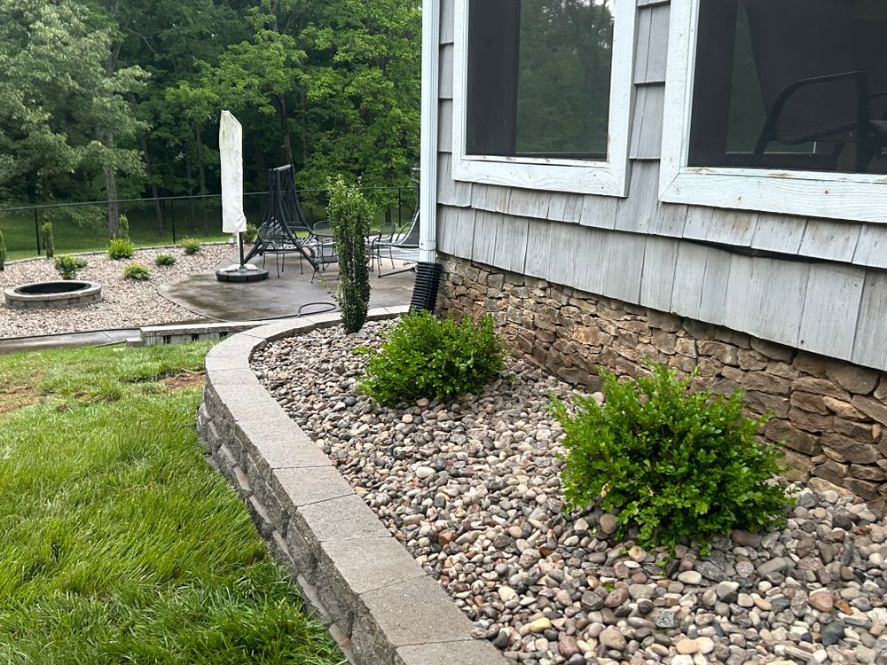 Before and after  for Optimum Tree Service And Landscaping in Bowling Green, KY