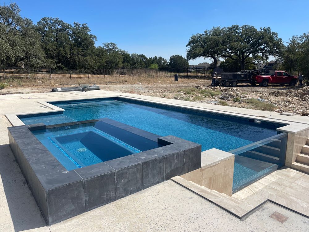 Residential Pools for JV Pool & Associates in San Antonio, Tx.