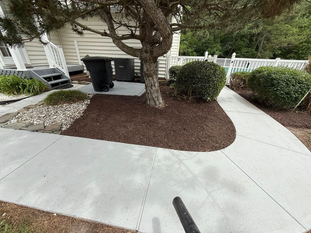 Mowing for Bew’s Lawn Care in Girdletree, MD