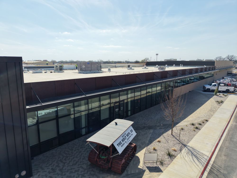 Holt Cat Irving for Triple R Custom Metal Roofing in Fort Worth, TX
