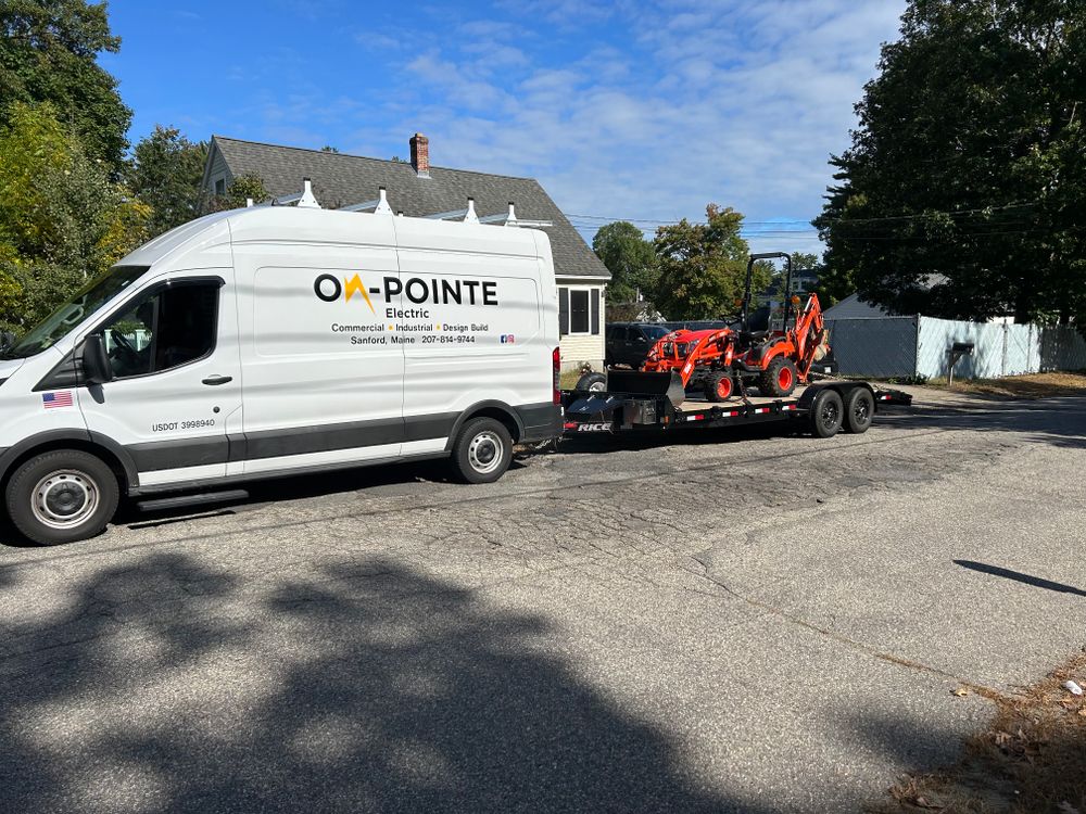Wiring And Rewiring for On-Pointe Electric LLC in Sanford, ME