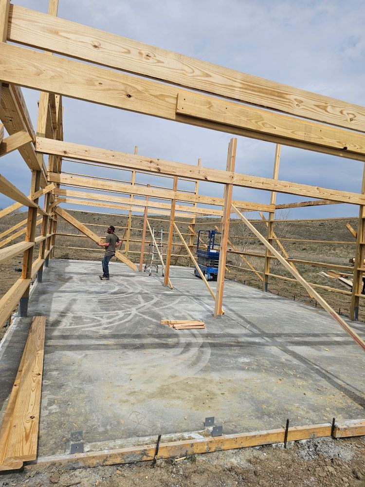 Exterior Renovations for Blue Mountain Construction in Roundup, MT