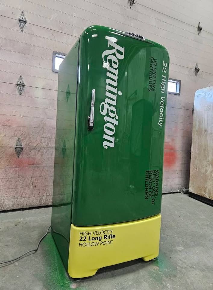 Vintage Refrigerator Projects for Wessels Custom Paint & Restoration in Bad Axe, MI