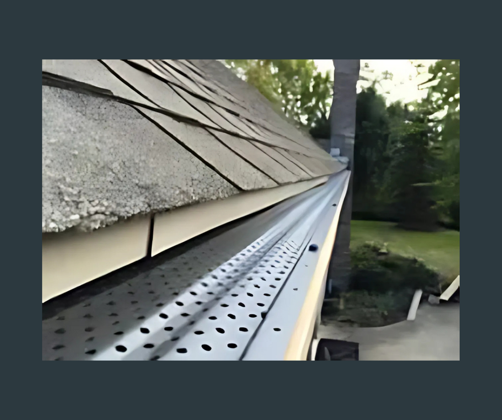 Our Gutter guards service offers homeowners a reliable solution to prevent clogging and improve the functionality of gutters, protecting the home's foundation from water damage. for KC Custom Exteriors  in Muskegon, MI