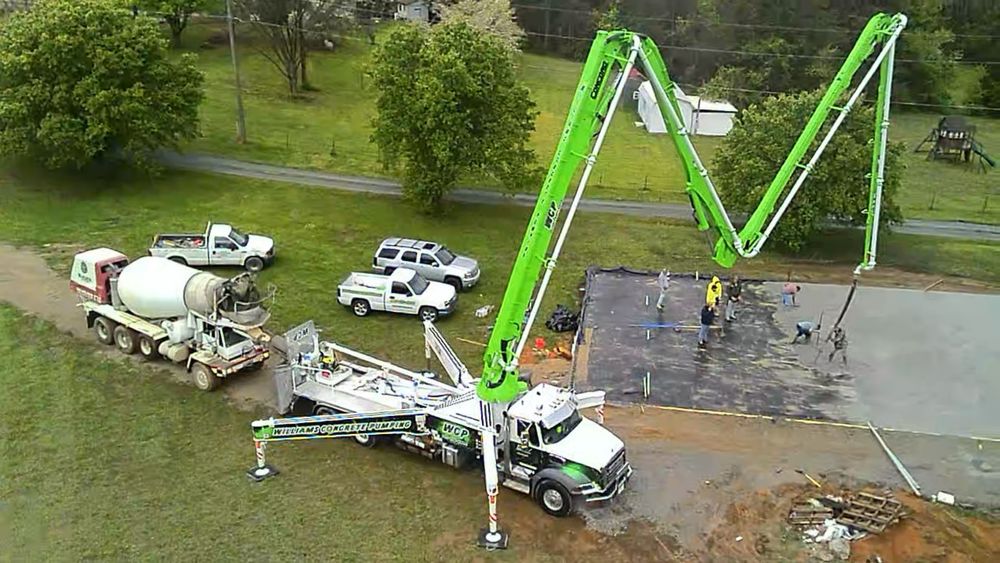 New Boom Pump for Williams Concrete Pumping in Knoxville, Tennessee