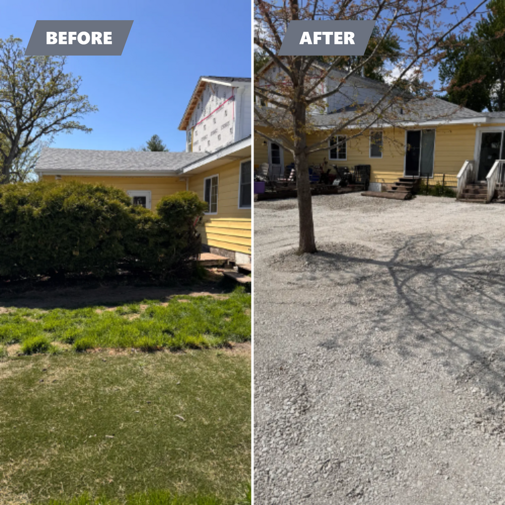 Before & After for H&L Lawn Care LLC in Twin Lakes, WI