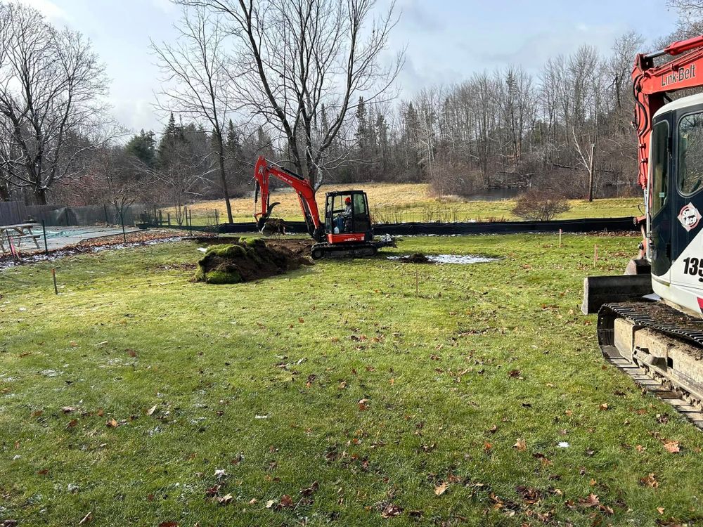 Excavating Company for CM Smith Trucking in Townsend, MA