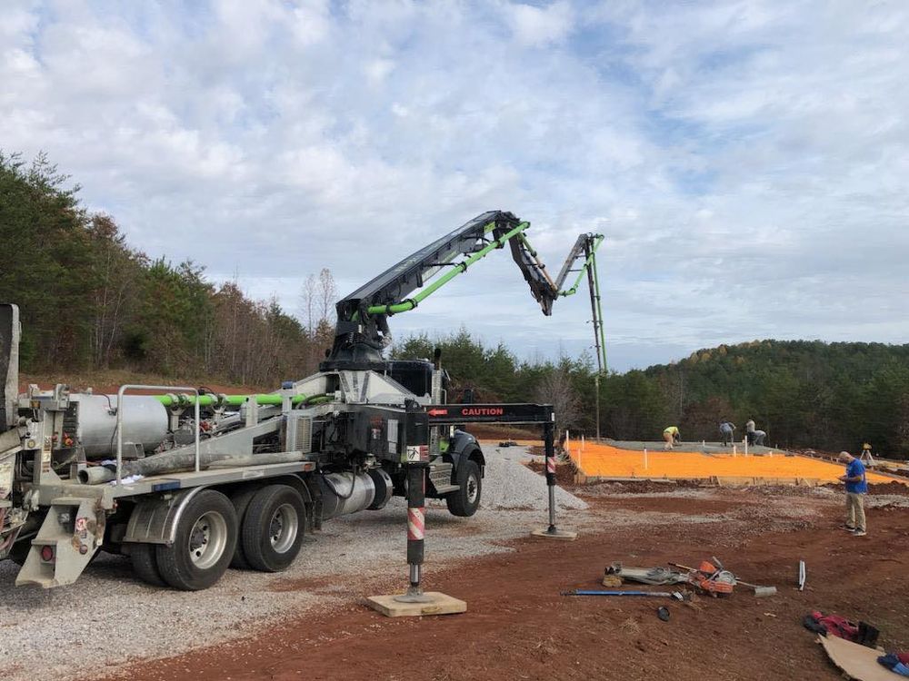 New Boom Pump for Williams Concrete Pumping in Knoxville, Tennessee