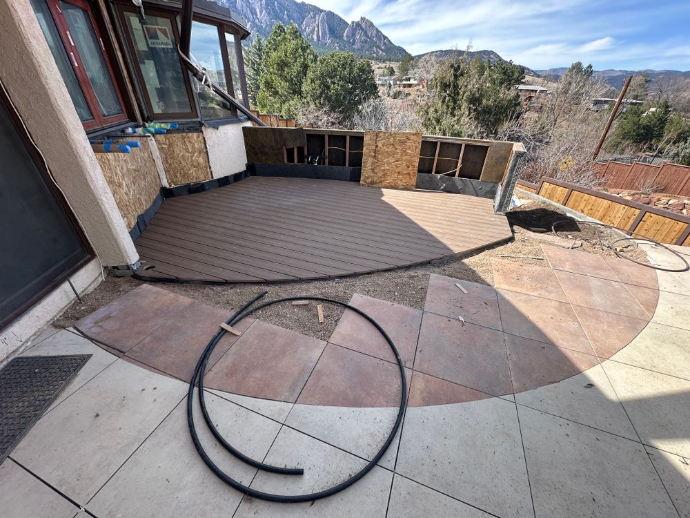 Throw me a curve ball! for D & D Builders in Boulder, CO