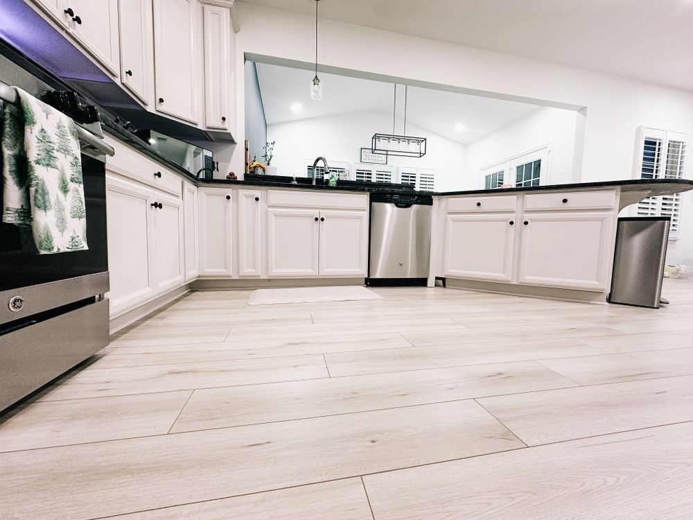 Transform your home with our Kitchen and Cabinet Refinishing service, offering expert craftsmanship that revitalizes old cabinets with a fresh, stylish finish. Enhance durability and upgrade aesthetics without the cost of replacement. for Problem Solver Painting  in Chesterfield, VA