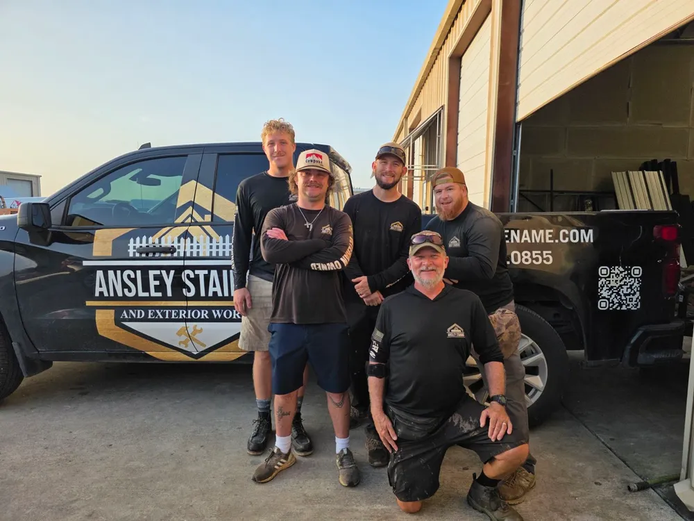 Fence soft wash & staining for Ansley Staining and Exterior Works in New Braunfels, TX