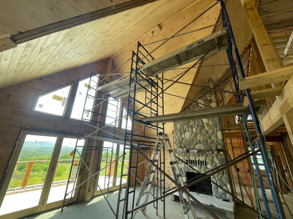 Custom Log Homes for McKenna General Contracting in Readfield, ME
