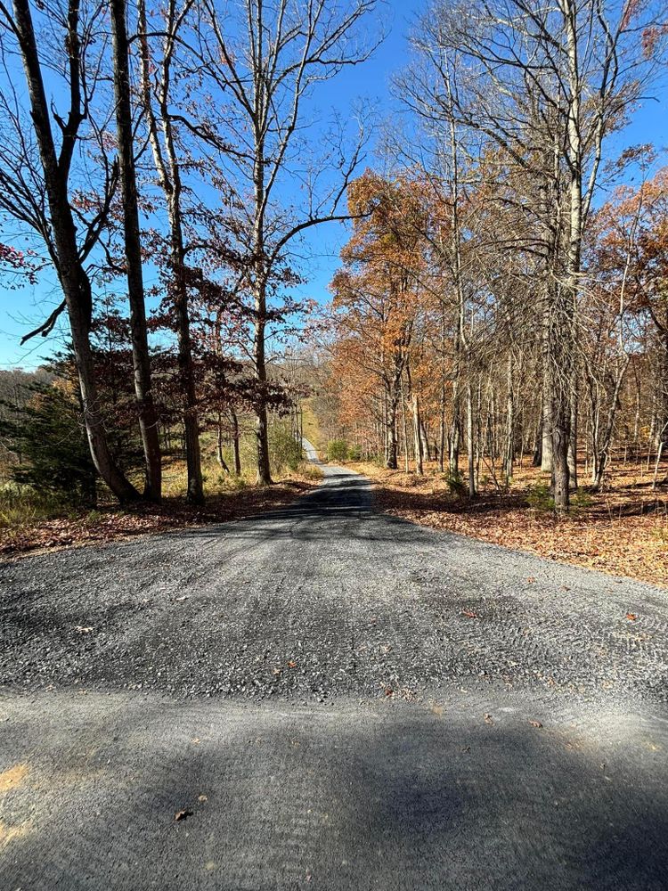 Grading for Schrock’s Land Management in Northern Virginia, Shenandoah Valley, VA