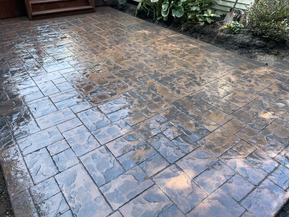 Stamped Concrete for Doncrete LLC in Medina, OH