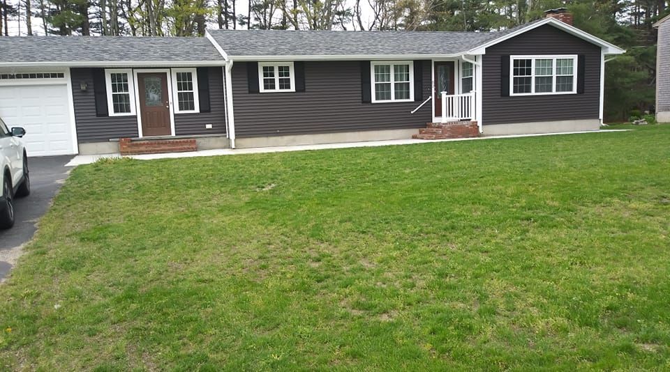 Our Mowing service ensures a pristine lawn with precise trimming and cutting, enhancing your home's curb appeal. Regular scheduling guarantees consistent care, keeping your yard healthy and beautifully manicured throughout the seasons. for Cadieux's Landscaping in Somerset, MA