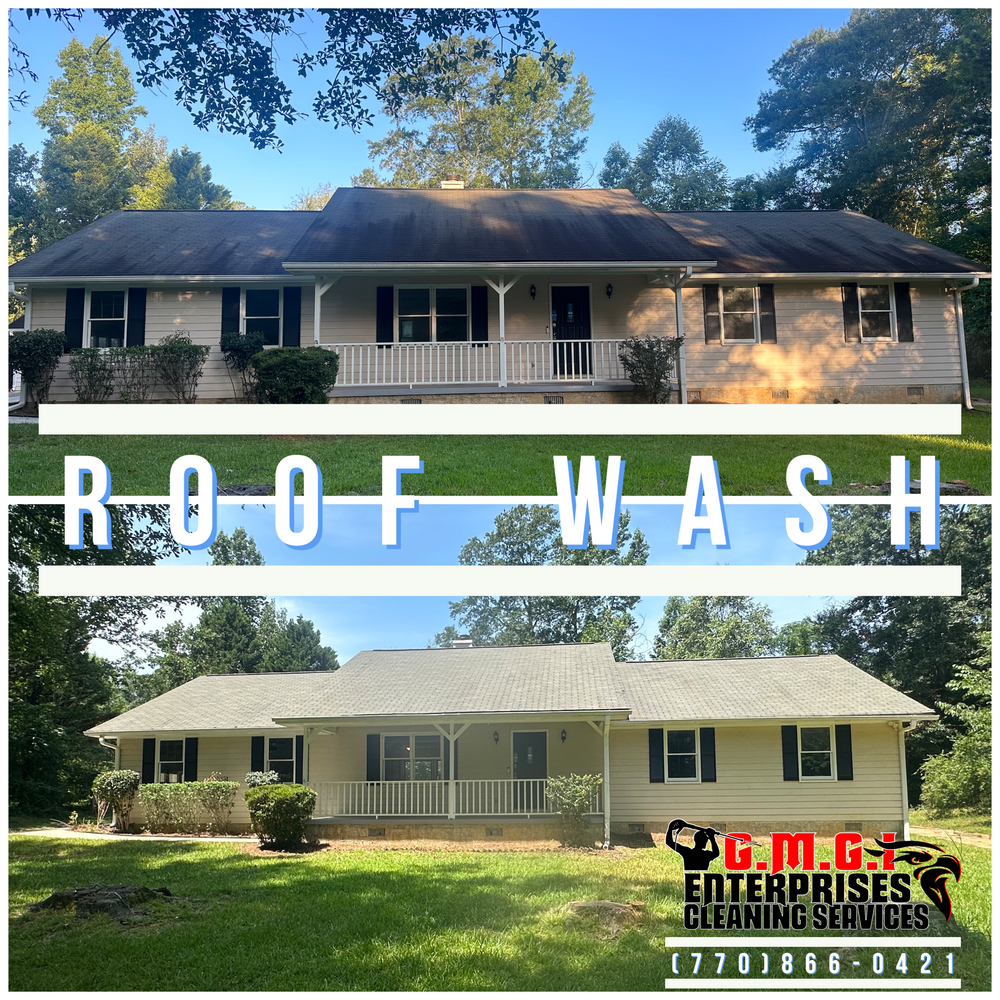 ROOF WASH for GMGI Enterprises Cleaning services in Locust Grove, GA