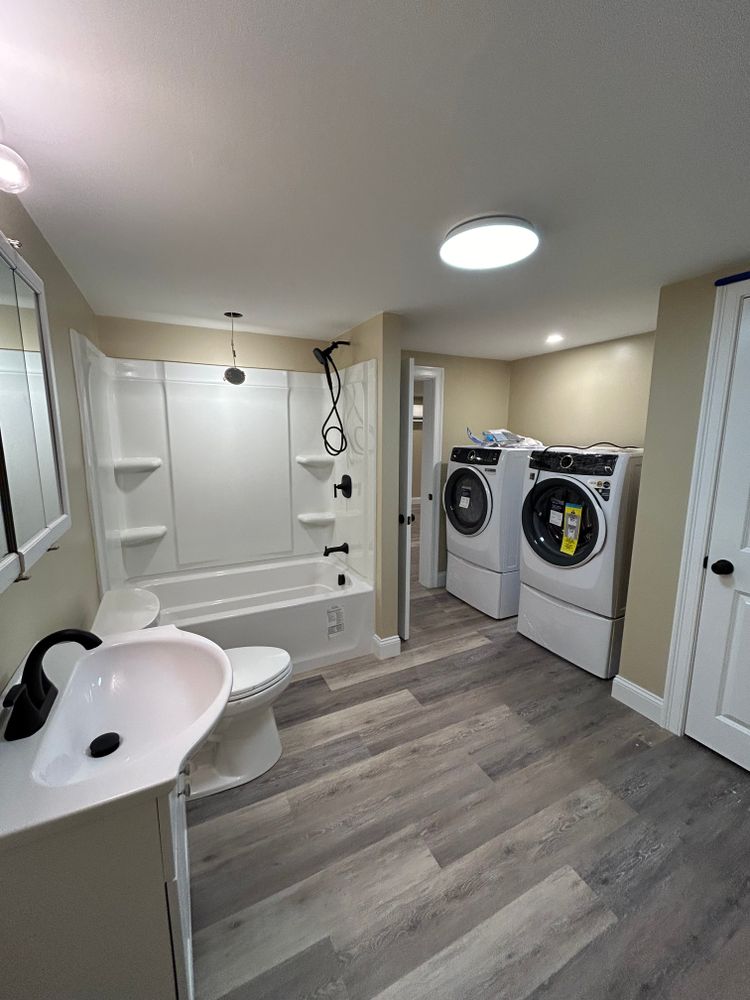 Transform your bathroom into a modern oasis with our expert renovation services. We blend functionality and style, delivering high-quality craftsmanship that enhances comfort and elevates the value of your home. for SJ Burke Construction in East Bridgewater, MA