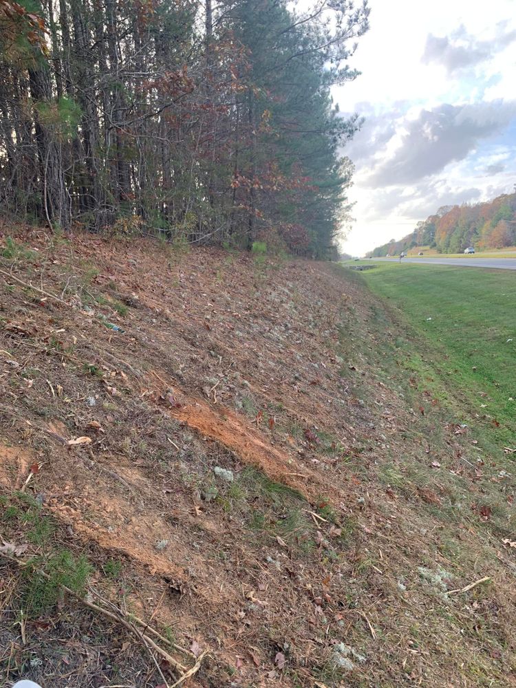 Excavating for AJ Miles in Siler City, NC