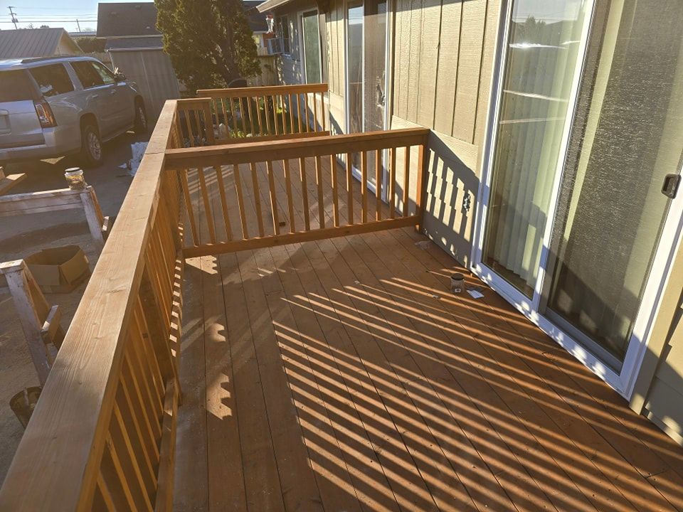 Enhance your outdoor living space with our expert deck and patio installation services. From composite, or Redwood and Cedar: We craft durable, stylish designs tailored to your needs, ensuring a perfect blend of function and aesthetic appeal. for House Rock Construction LLC in Brookings, OR