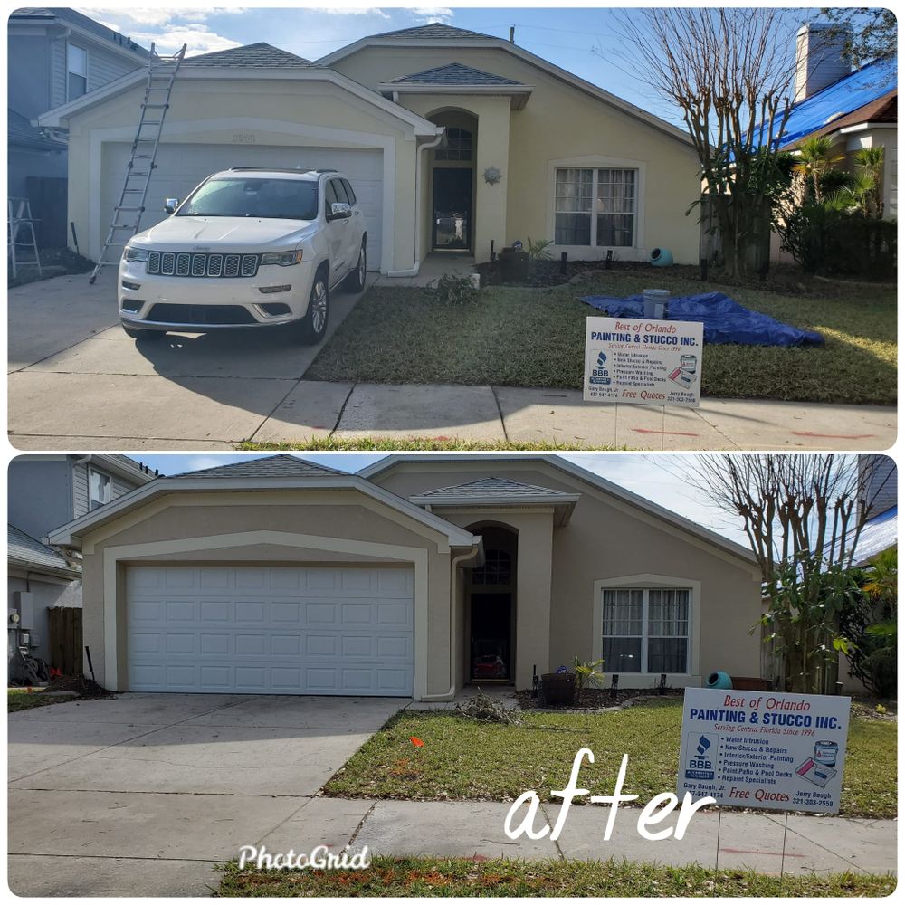 Our Past Work for Best of Orlando Painting & Stucco Inc in Winter Garden, FL