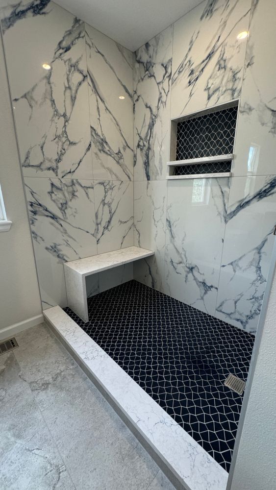Bathroom Renovations for Quest Construction, Ltd. in Lafayette, CO