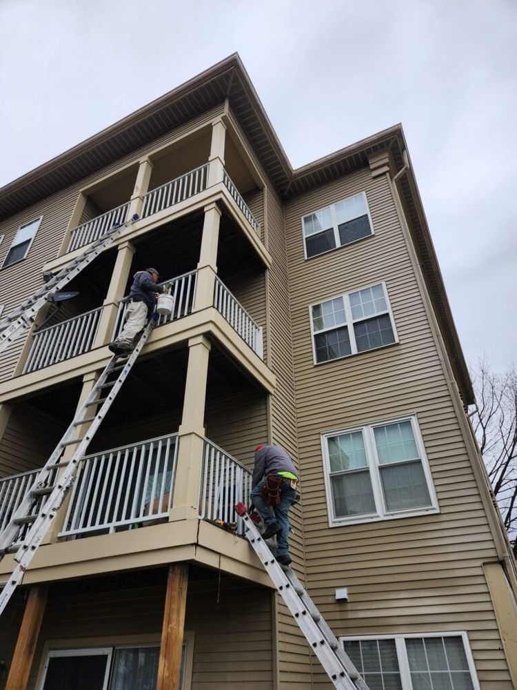 Homeowners, discover the other painting services we offer to enhance and protect your property, from cabinet refinishing to drywall repair and deck staining—quality craftsmanship for every project. for Deluxe New World Painting Company  in Cheboygan, MI