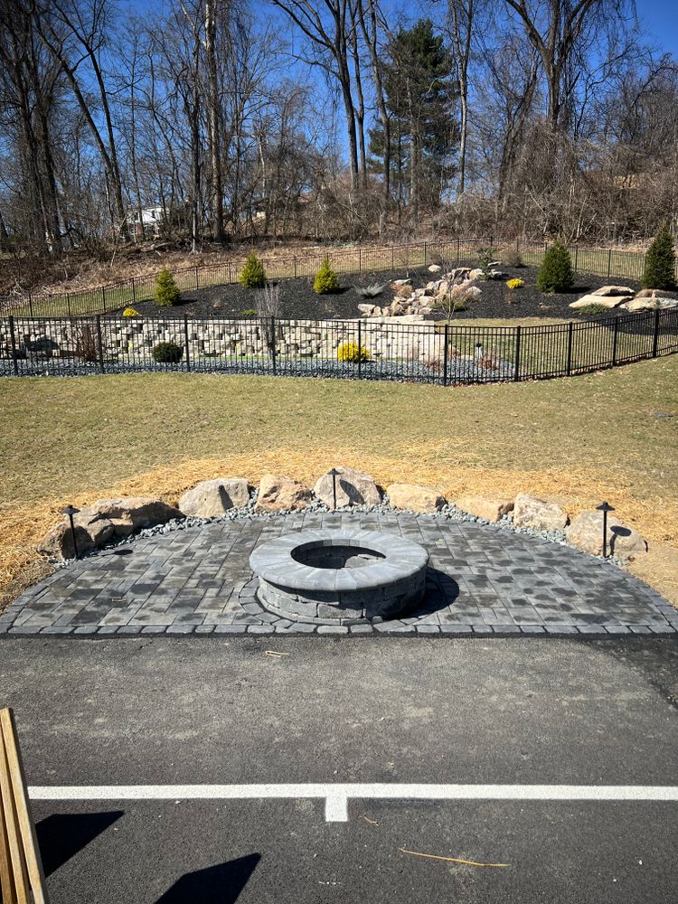 Fire Pit & Fireplace Installations for Henney’s Custom Hardscapes in Canonsburg, PA