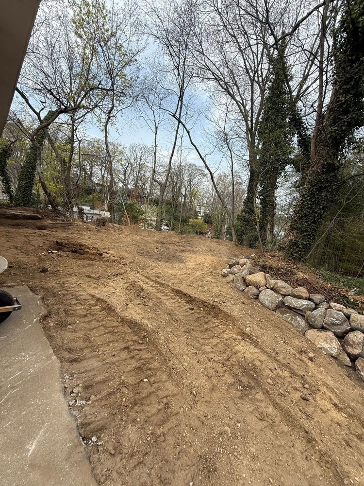 Our Roadbeds service provides homeowners with expertly prepared foundations for driveways and paths, ensuring durability and stability by using advanced excavation techniques designed to enhance your property’s accessibility and longevity. for High Idle Excavation in South Farmingdale, NY