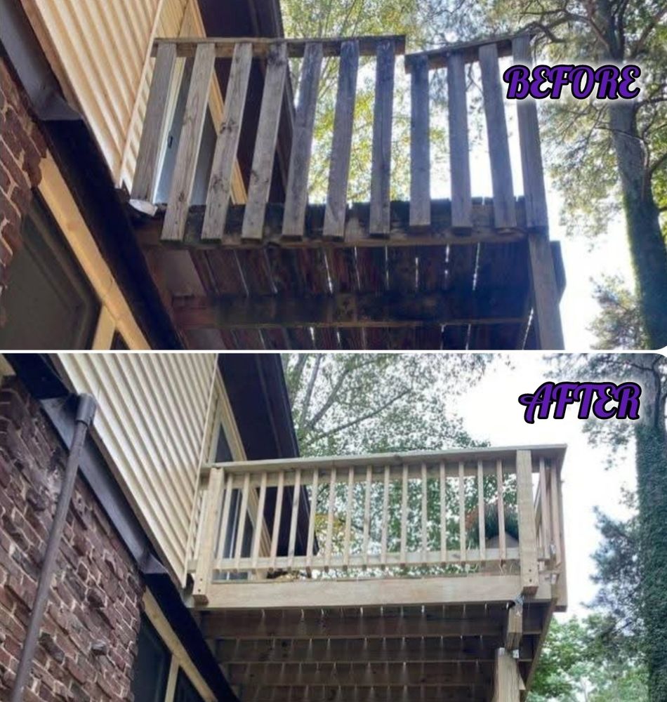 Decks for All Out Construction in Atlanta, GA