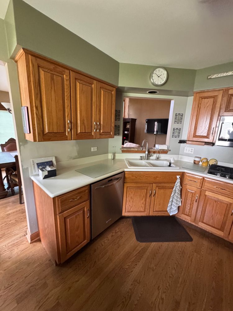 Stain Refresh for TL Painting in Joliet, IL