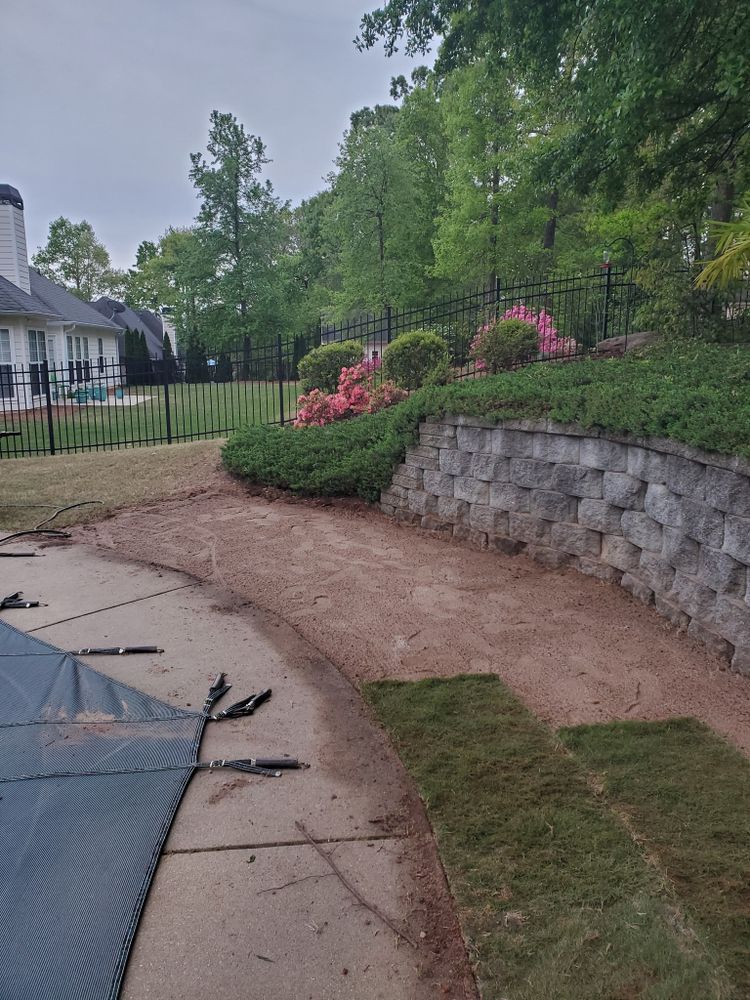 Mulch Installation for Zambrana Landscaping in Cobb County, GA