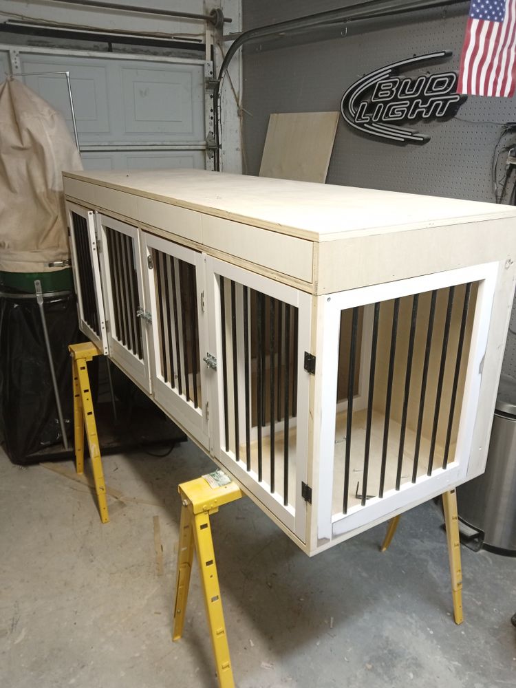 Dog Kennel / Cage for WOOD BAR  DESIGN in Fort Lauderdale, FL