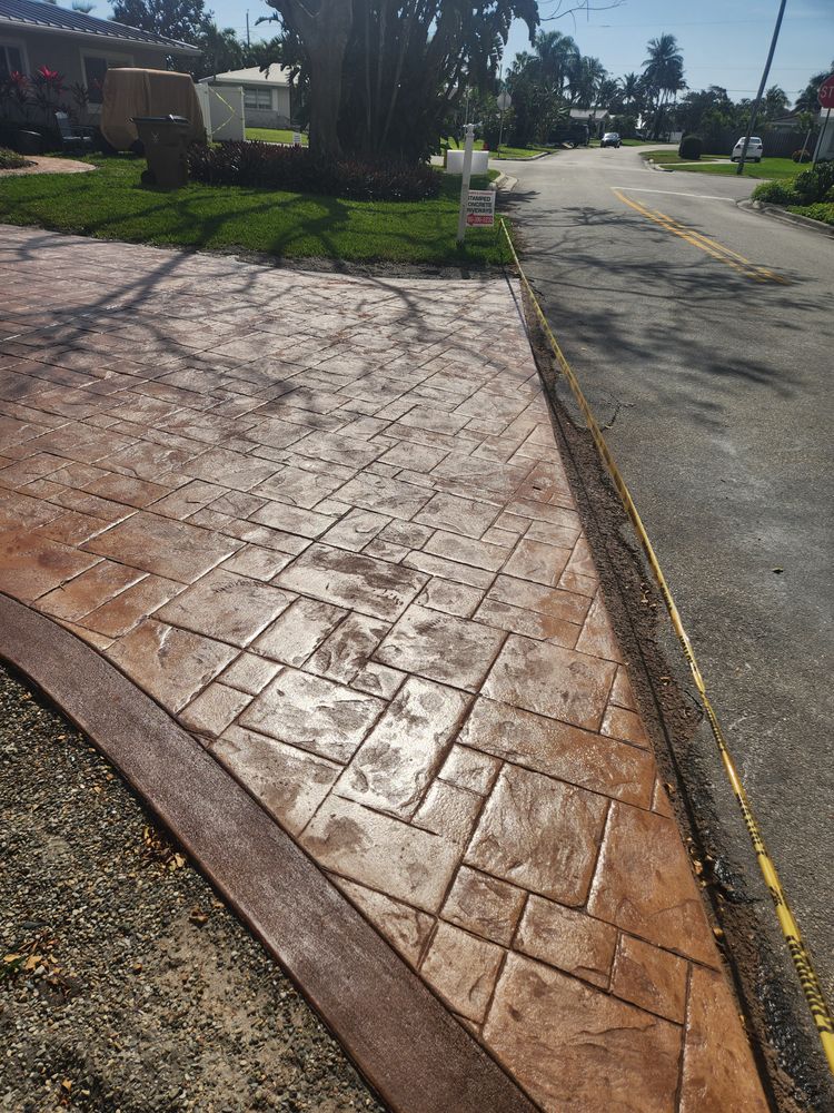 All Photos for Beautiful and Affordable Stamped Concrete by Castilla Concrete Finish Design Corp in Sunrise, FL