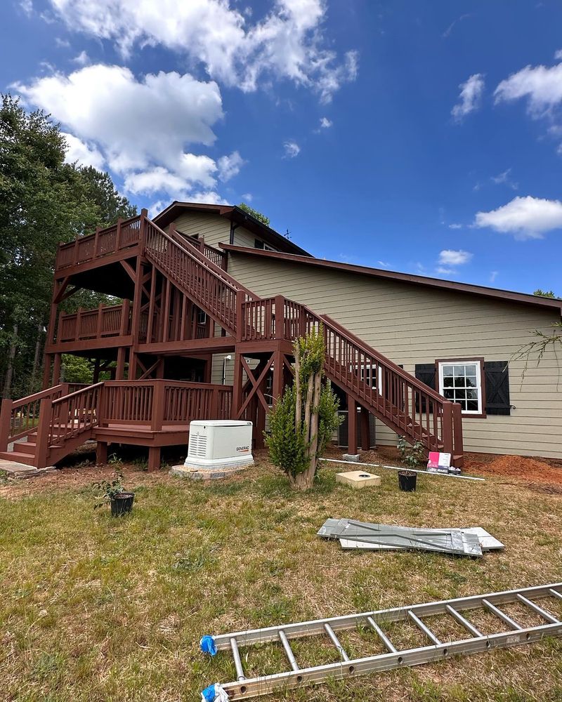 Deck Staining for Maicks Painting in Villa Rica, GA